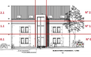 VUE AVANT AVEC 6 APPARTEMENTS